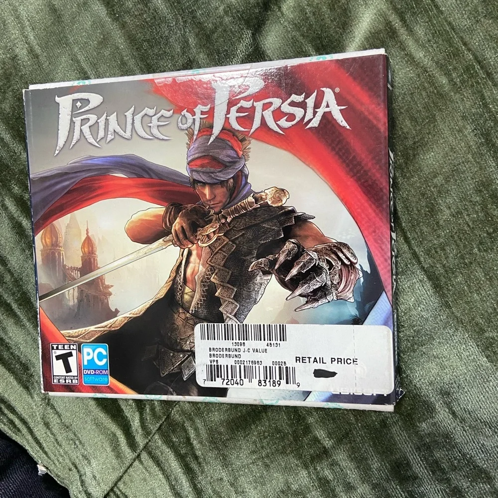 Prince of Persia PC Game - Red Cover